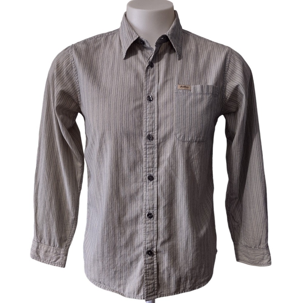 Levi Strauss Signature Shirt Youth Size XLarge Button Up Long Sleeve Collar Logo